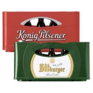 Bitburger Pils Stubbi oder König Pilsener Steinie 8.99 €