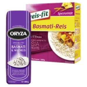 Oryza Reis-Spezialit&auml;ten oder reis-fit Spezialit&auml;ten im Kochbeutel 2.29&nbsp;&euro;