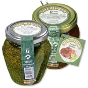 Pesto Genovese oder Rosso aus Ligurien 2.99 €