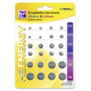 Knopfzellen-Sortiment 2.99&nbsp;&euro;