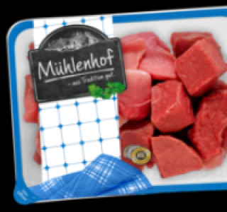 M&Uuml;HLENHOF Frisches Gulasch, gemischt 3.49&nbsp;&euro;