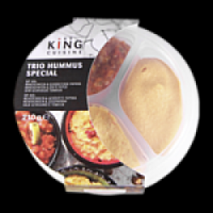 King Cuisine Hummus Harissa oder Trio