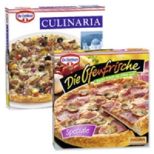 Dr. Oetker Ofenfrische Pizza Speciale oder Culinaria Greek-Style 2.29 €