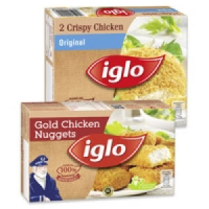 iglo 12 Gold Nuggets oder 2 Crispy Chicken Original 1.99&nbsp;&euro;