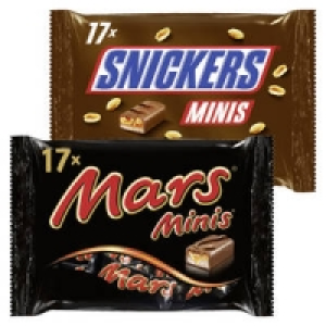 Mars, Snickers, Twix, Bounty oder MilkyWay Minis 2.29&nbsp;&euro;