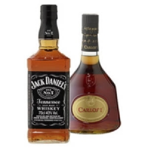 Jack Daniels Tennessee Whiskey, Tennessee Honey oder Carlos I Brandy d 15.99&nbsp;&euro;