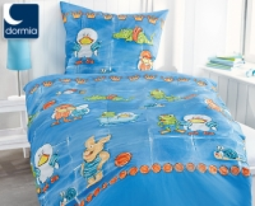 DORMIA®Edel-Linon­ Kinder-Bettwäsche