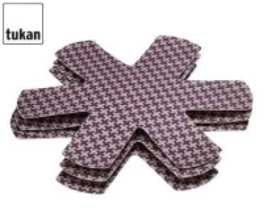TUKAN®Pfannenschutz, 3er-Set oder Glastellerschutz, 8er-Set