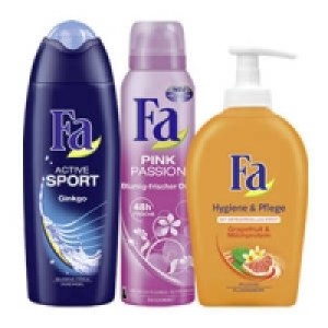 Fa Dusche, Deo-Spray, Roll-on oder Flüssige Seife 0.85 €