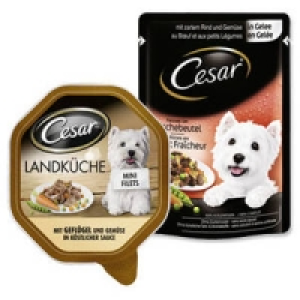 Cesar Hunde-Nassnahrung 0.59 €