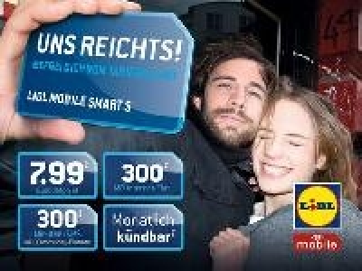 Lidl Mobile Smart-Starterpaket S 4.99 €