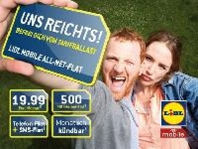 Lidl Mobile Starterpaket All-Net-Flat 4.99 €