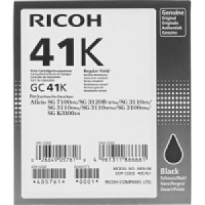 Ricoh GelJet-Patrone GC-41K Black 27.99&nbsp;&euro;