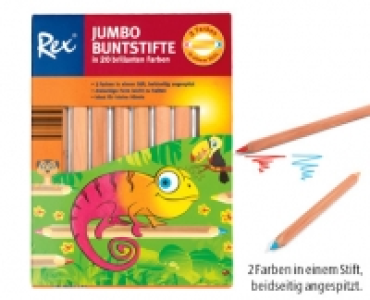 Aldi Süd  REX®10 Jumbo Buntstifte