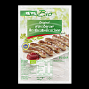 REWE Bio N&uuml;rnberger Rostbratw&uuml;rstchen