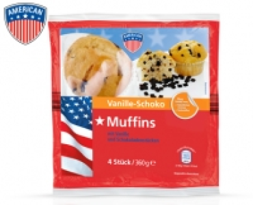 AMERICAN 4 Muffins
