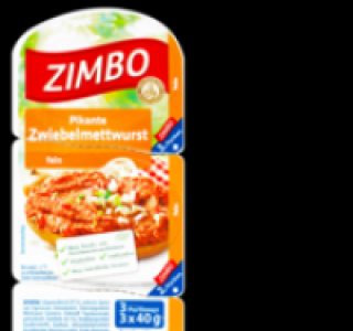 ZIMBO Zwiebelmettwurst 0.99&nbsp;&euro;