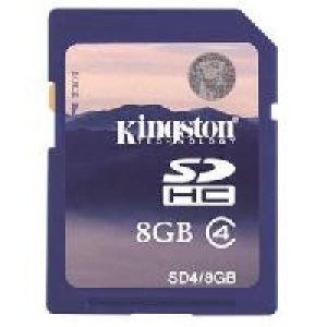 SDHC-Speicherkarte 8 GB 8.99 €