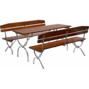 Festzeltgarnitur 3 tlg. 180 x 60 cm 149.99&nbsp;&euro;