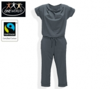 ONE WORLD®Yoga-Jumpsuit mit Fairtrade-Baumwolle 14.99 €