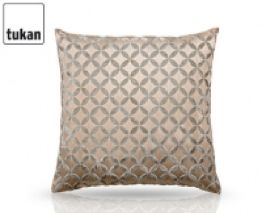 TUKAN&reg;Deko-Kissen, Veloursleder-Optik