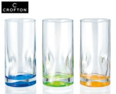 CROFTON®Wasser-/Longdrink­gläser, 3er-Set