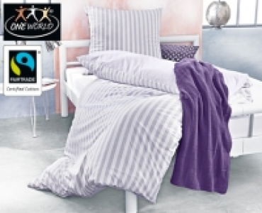 ONE WORLD®Edel-Linon Bettwäsche, Fairtrade