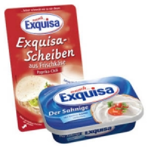 Exquisa Frischk&auml;se oder Exquisa-Scheiben 0.88&nbsp;&euro;