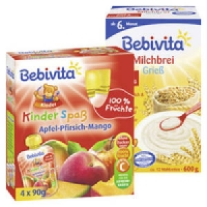 Bebivita Kinder-Spaß oder Milchbrei 2.49 €