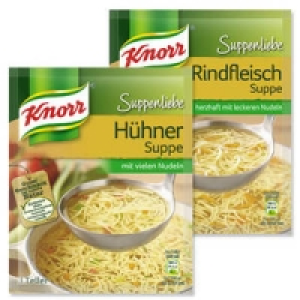 Knorr Suppenliebe 3 Teller 0.49&nbsp;&euro;
