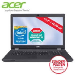 Notebook ES1-711 mit Intel Pentium N3540 Quad-Core (4 x bis zu 2,66 GH 499.00 €