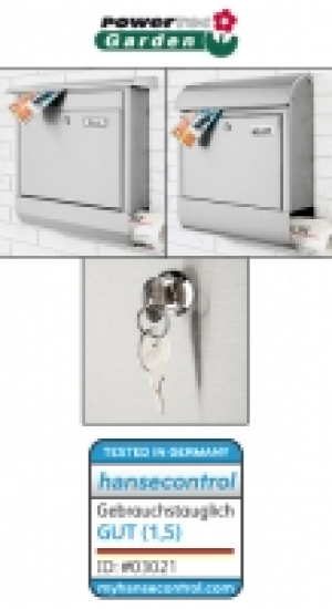 Edelstahl-Briefkasten 29.99 €