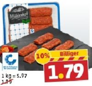 M&Uuml;HLENHOF Frische Cevapcici 1.79&nbsp;&euro;