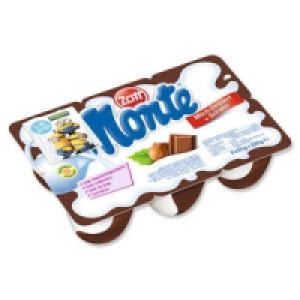 Zott Monte Milch-Dessert + Schoko 0.99 €