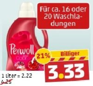 PERWOLL Fein- oder Colorwaschmittel 3.33&nbsp;&euro;