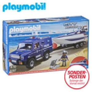 Polizei-Truck mit Speedboot 25.00 €