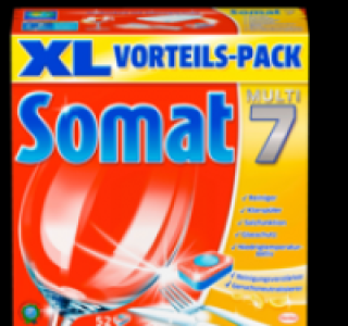 SOMAT 7 Geschirrsp&uuml;lmaschinen-Tabs 7.99&nbsp;&euro;