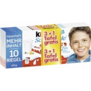 Kinder Schockolade 3+1