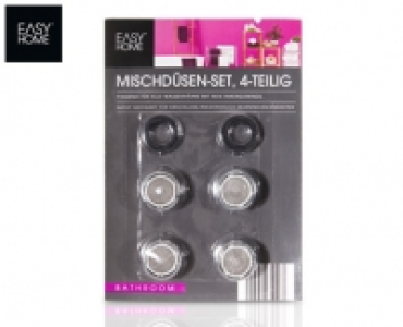 EASY HOME®Mischdüsen-Set oder Schwenkbrause