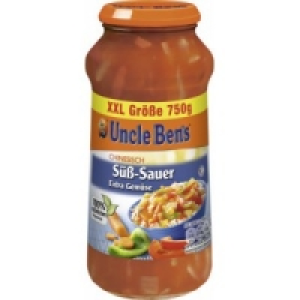 Uncle Ben`s S&uuml;&szlig;-Sauer Saucen/ Mir&aacute;coli Pasta Saucen