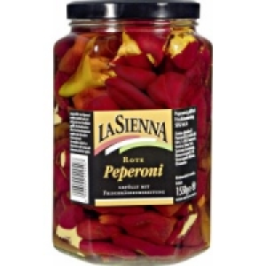 La Sienna Peperoni gef&uuml;llt mit Frischk&auml;se