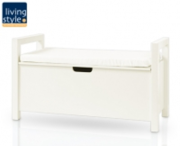 LIVING STYLE®Truhenbank mit Kissen