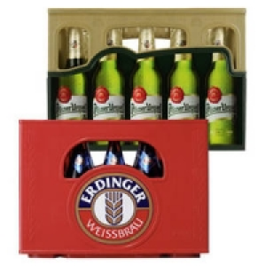 Erdinger Wei&szlig;bier oder Pilsner Urquell 13.99&nbsp;&euro;