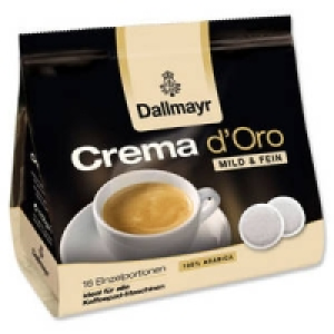 Dallmayr prodomo oder Crema d&acute;Oro Kaffeepads 1.69&nbsp;&euro;