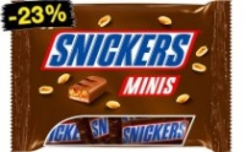 Snickers, Mars, Twix, Bounty oder MilkyWay Minis 2.29&nbsp;&euro;