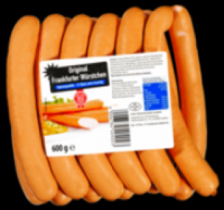 Original Frankfurter W&uuml;rstchen 3.99&nbsp;&euro;
