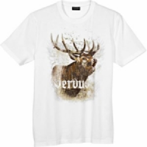 Herren Jeans oder Trachten T-Shirt