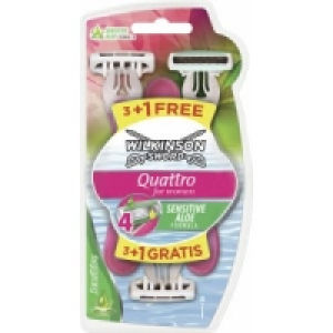 Wilkinson Quattro for Women Einwegrasierer