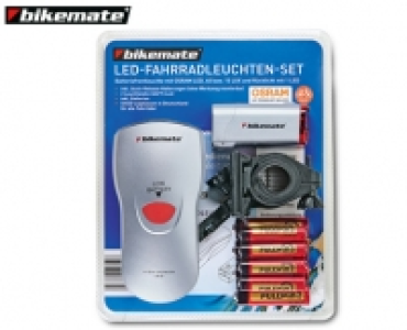 BIKEMATE®LED­­-Fahrradleuchten­­Set