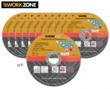 WORKZONE®Trennscheiben-Set, Ø 125 mm